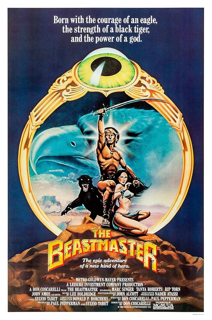 Movie poster for The Beastmaster