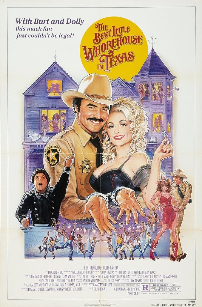Movie poster for The Best Little Whorehouse in Texas