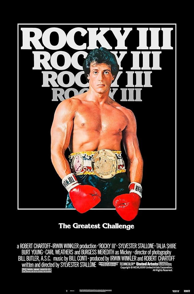 Movie poster for Rocky III