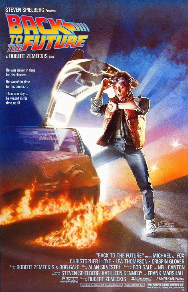 Movie poster for Back to the Future