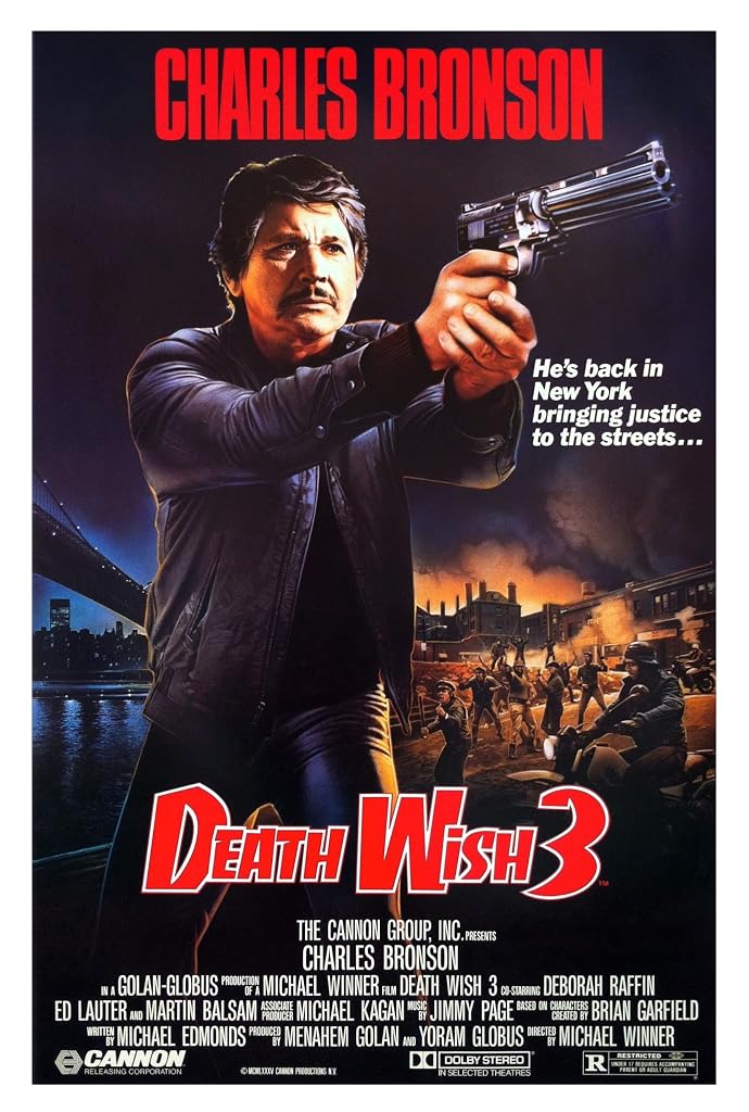 Movie poster for Death Wish 3
